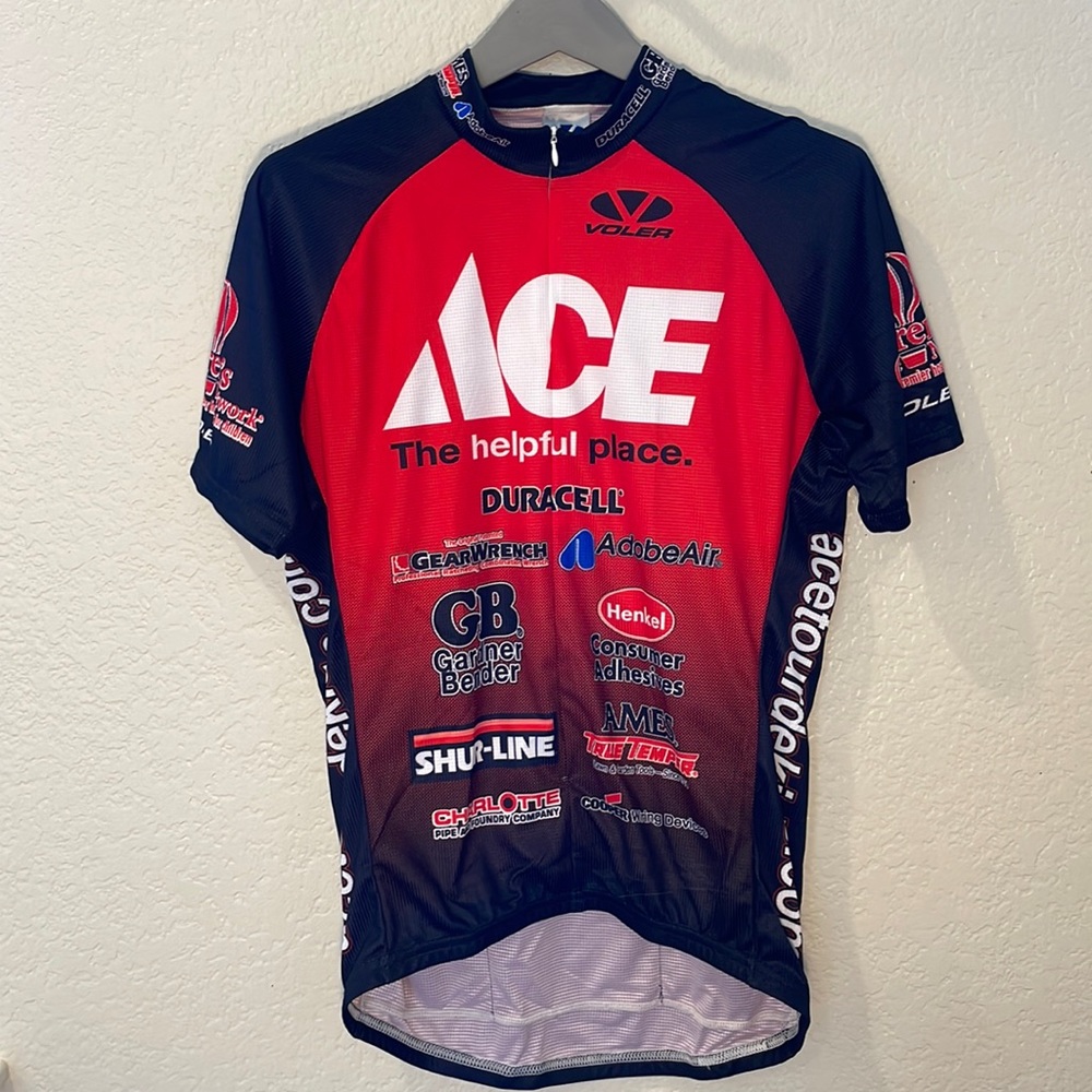 Ace Men's Cycling Jersey / Shirt - Size Large